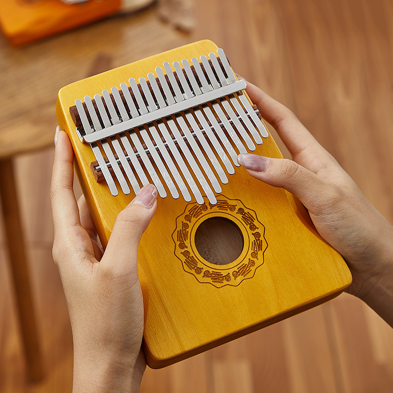 Musical Instrument Piano - Hluru Kalimba de 17 Teclas, Piano
