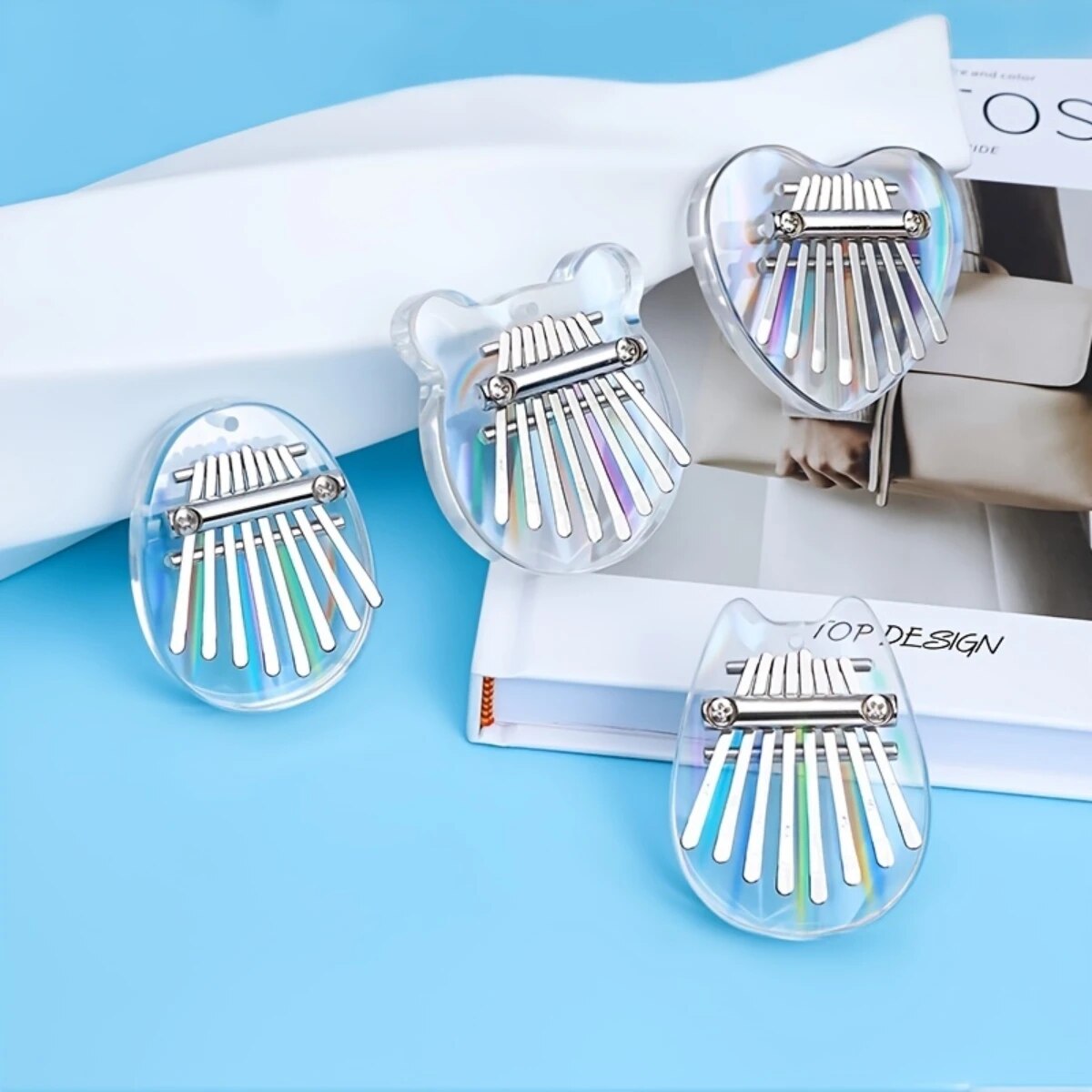 Musical Instrument Piano - Miwayer 8 teclas Mini Kalimba Arco