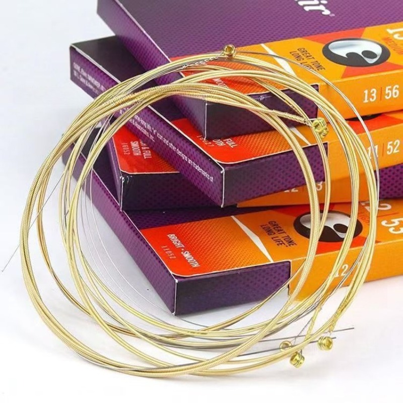 Musical Instrument With Strings - Cuerdas para Guitarra Acústica Recubiertas de