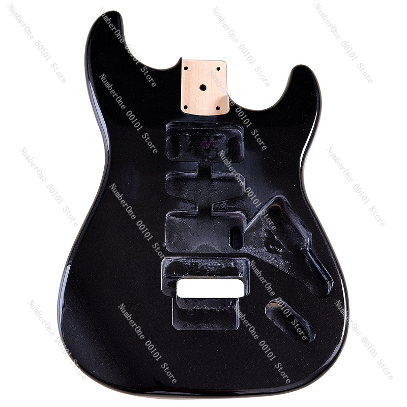 Musical Instrument You Shake - FY-cuerpo de guitarra eléctrica negra de