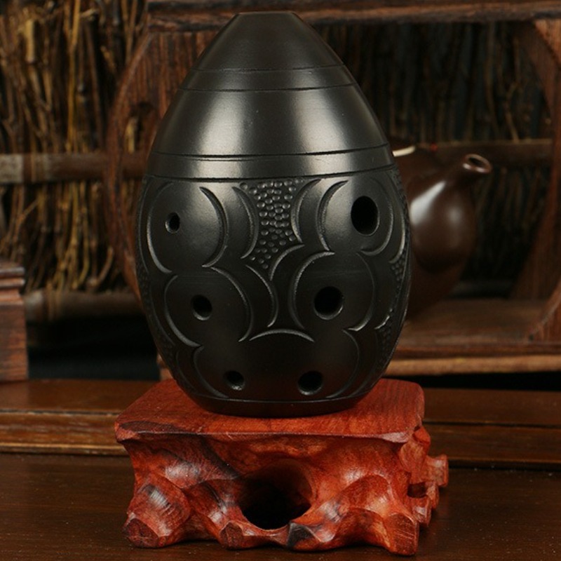 Musical Instrument Art - Ocarina de 8 agujeros, cerámica portátil