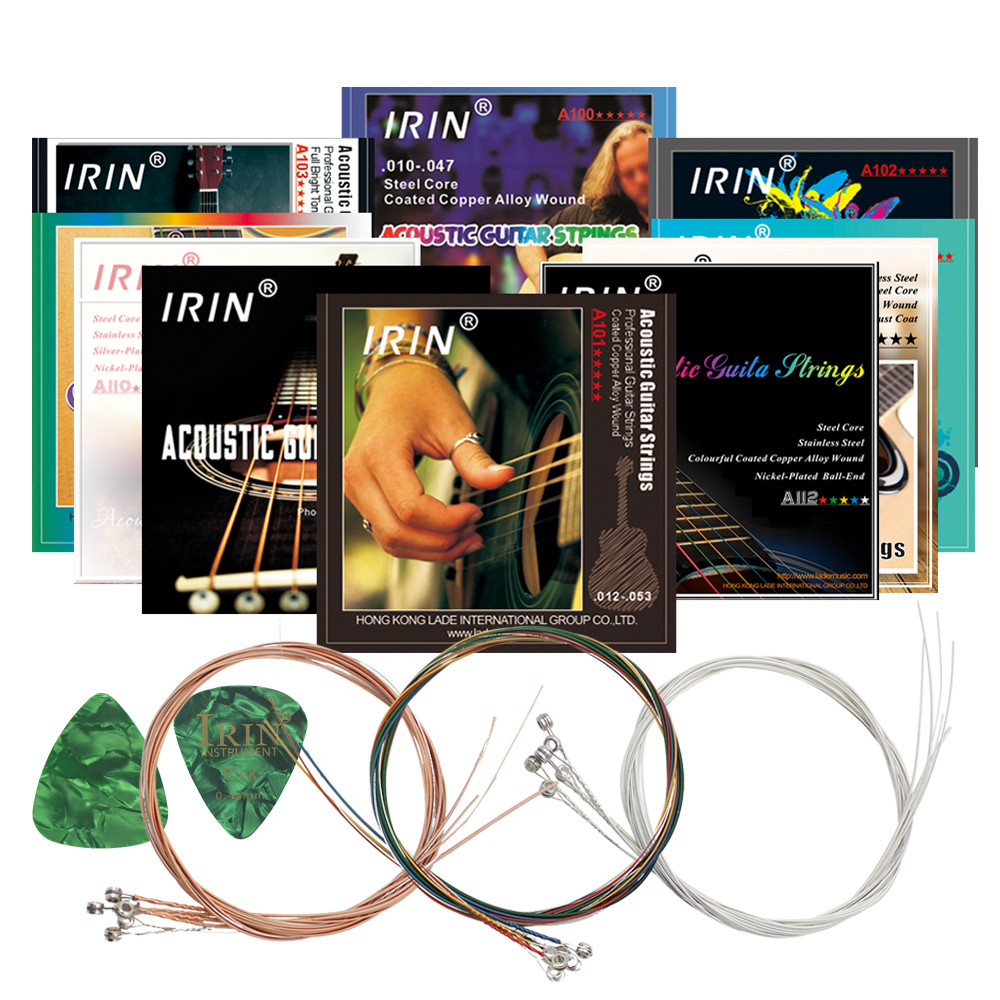 Musical Instrument With Strings - IRIN cuerdas de guitarra acústica con