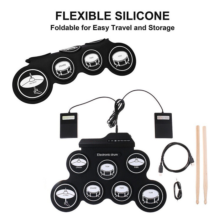 Batería Electrónica Profesiona - Musical Instrument Kit reseña y precio