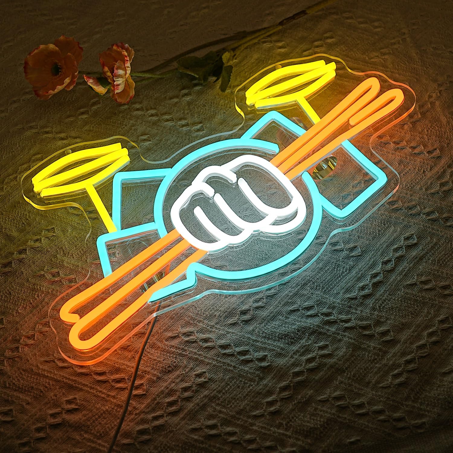 Letrero Luminoso LED de Neón c - Musical Instrument Art reseña y precio