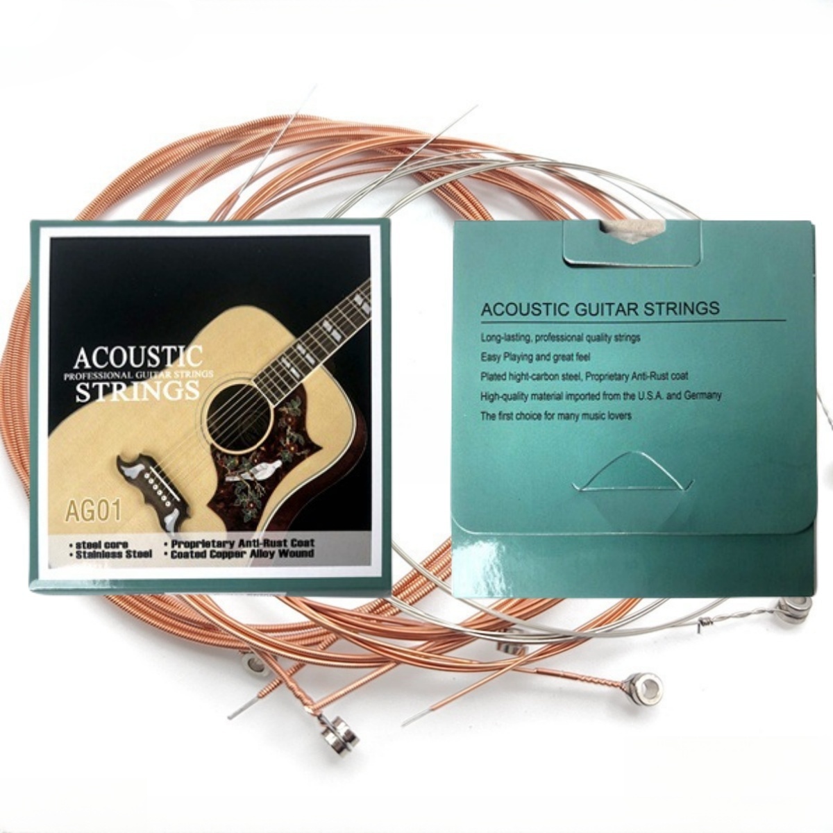 Miwayer 1 juego/6 cuerdas AG01 - Musical Instrument With Strings reseña y precio