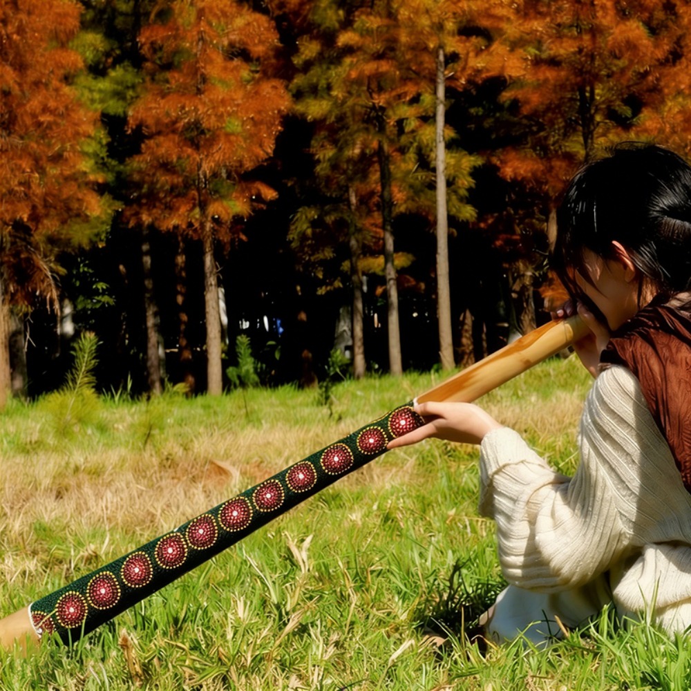 Didgeridoo de Teca Pintado de  - Musical Instrument Didgeridoo reseña y precio