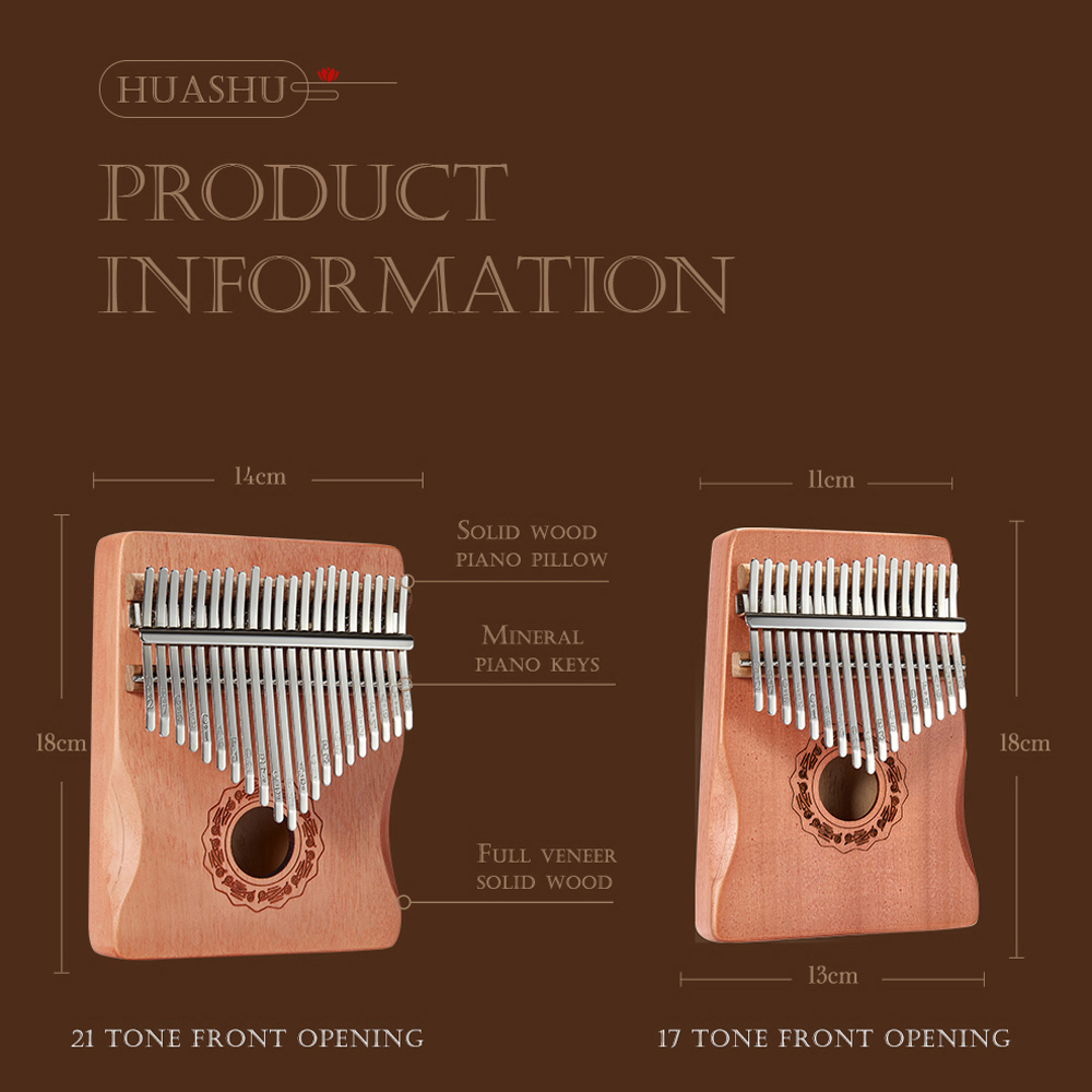 Hluru Kalimba de 17 Teclas, Pi - Musical Instrument Piano reseña y precio