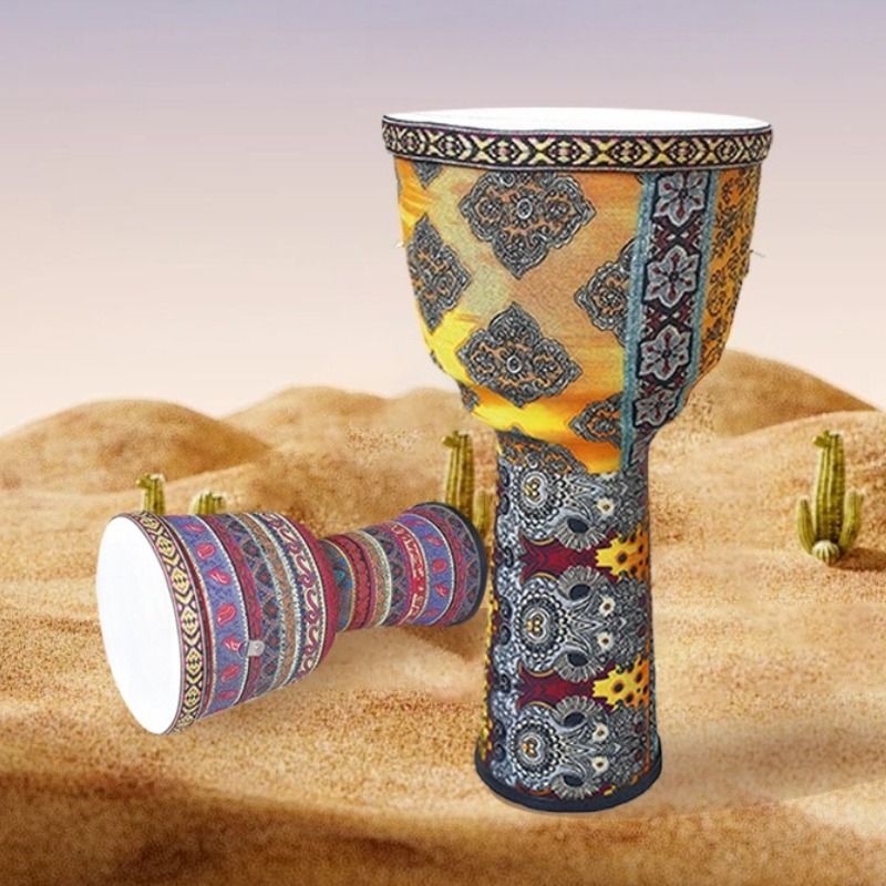 Tambor Djembe de 10 pulgadas,  - Musical Instrument Kit reseña y precio