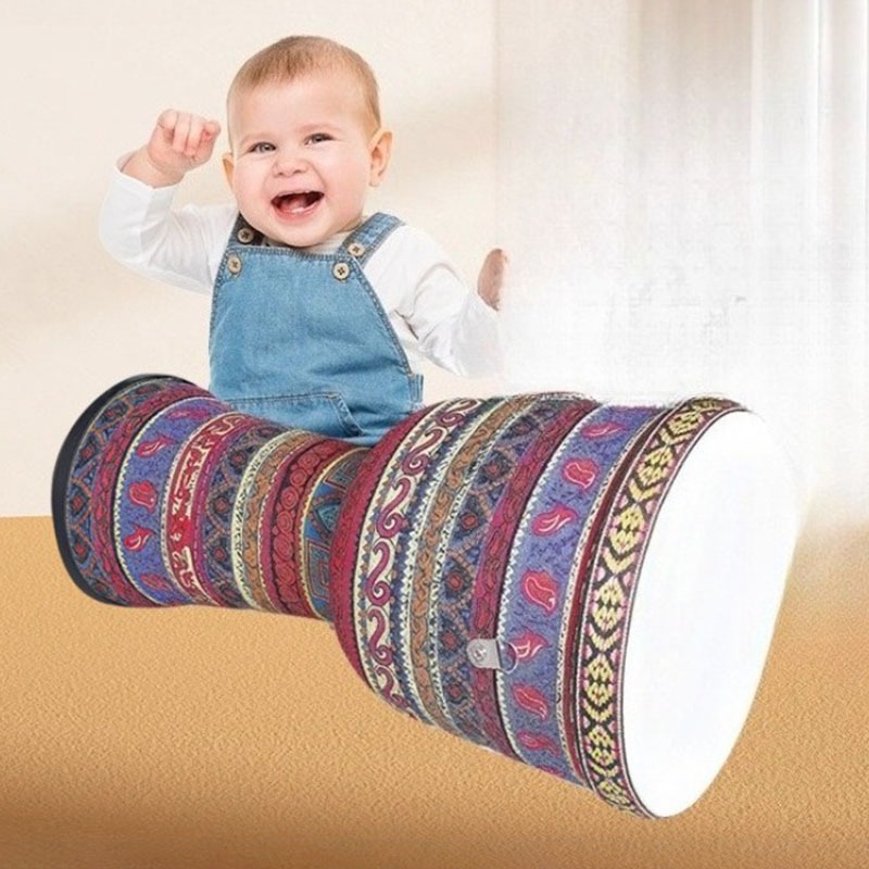 Tambor Djembe de 10 pulgadas,  - Musical Instrument Kit reseña y precio