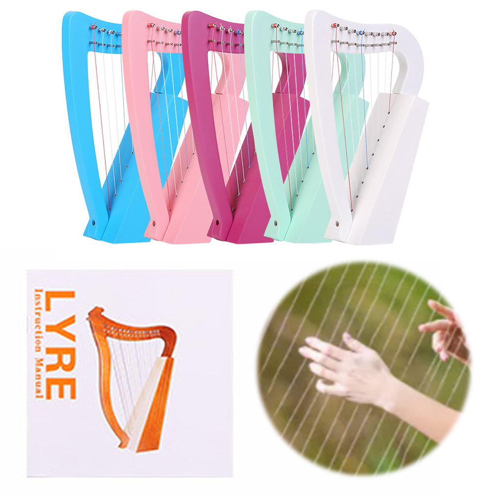 Arpa Lírica de 8 Cuerdas, Mini - Musical Instrument Lyre reseña y precio