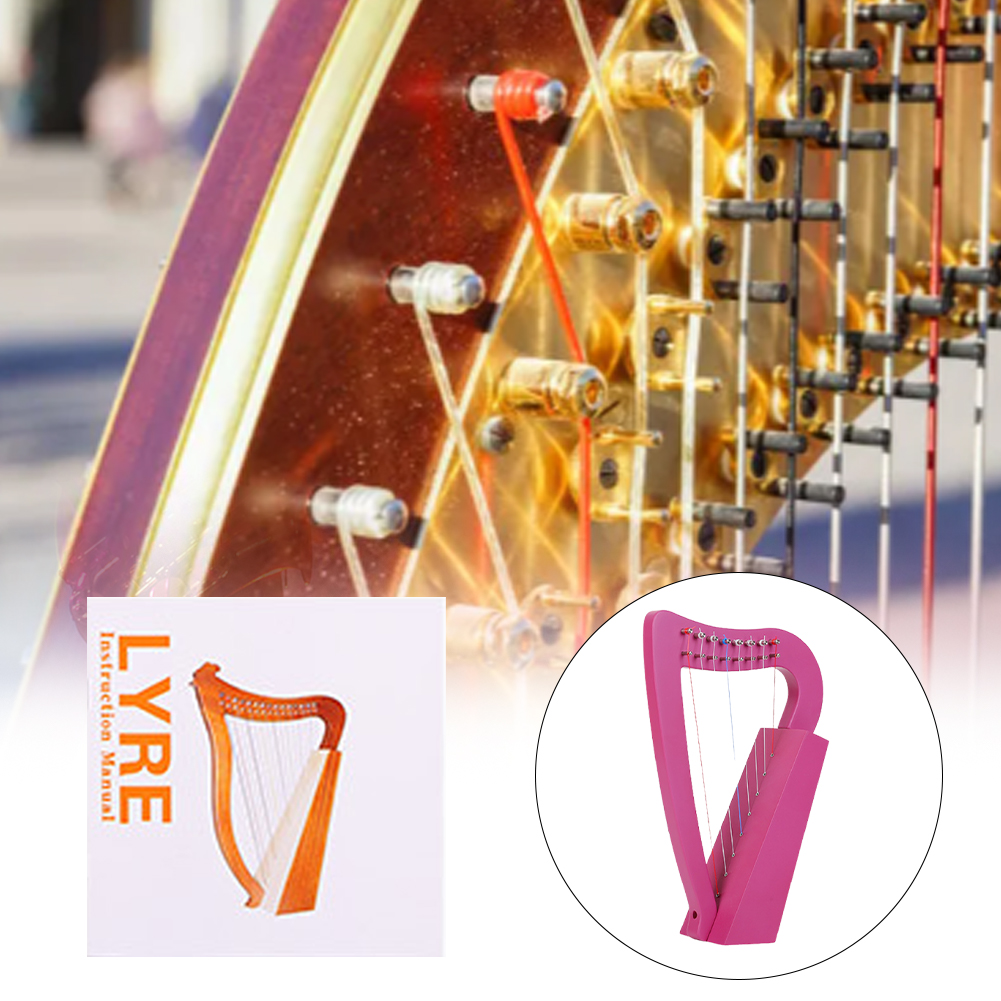 Arpa Lírica de 8 Cuerdas, Mini - Musical Instrument Lyre reseña y precio