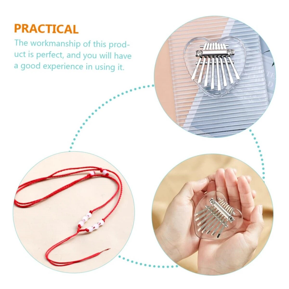 Miwayer 8 teclas Mini Kalimba  - Musical Instrument Piano reseña y precio