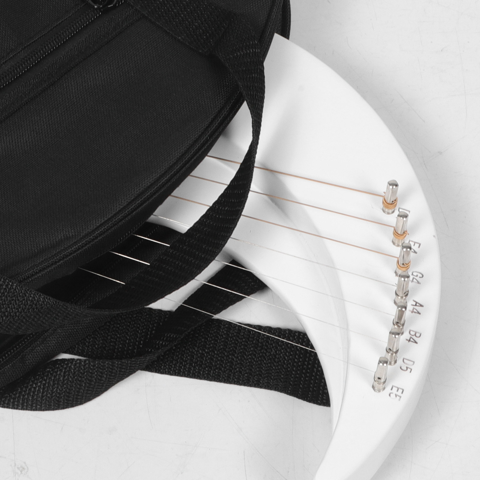 Arpa de madera de 7 cuerdas, c - Musical Instrument Lyre reseña y precio