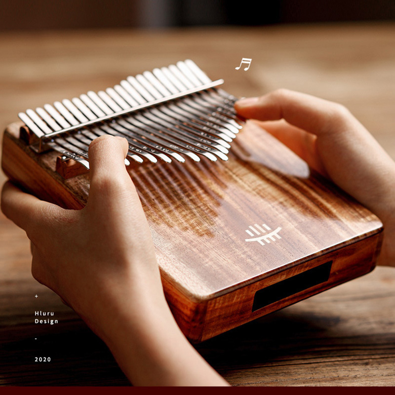 Hluru Kalimba de 17 teclas con - Musical Instrument Piano reseña y precio