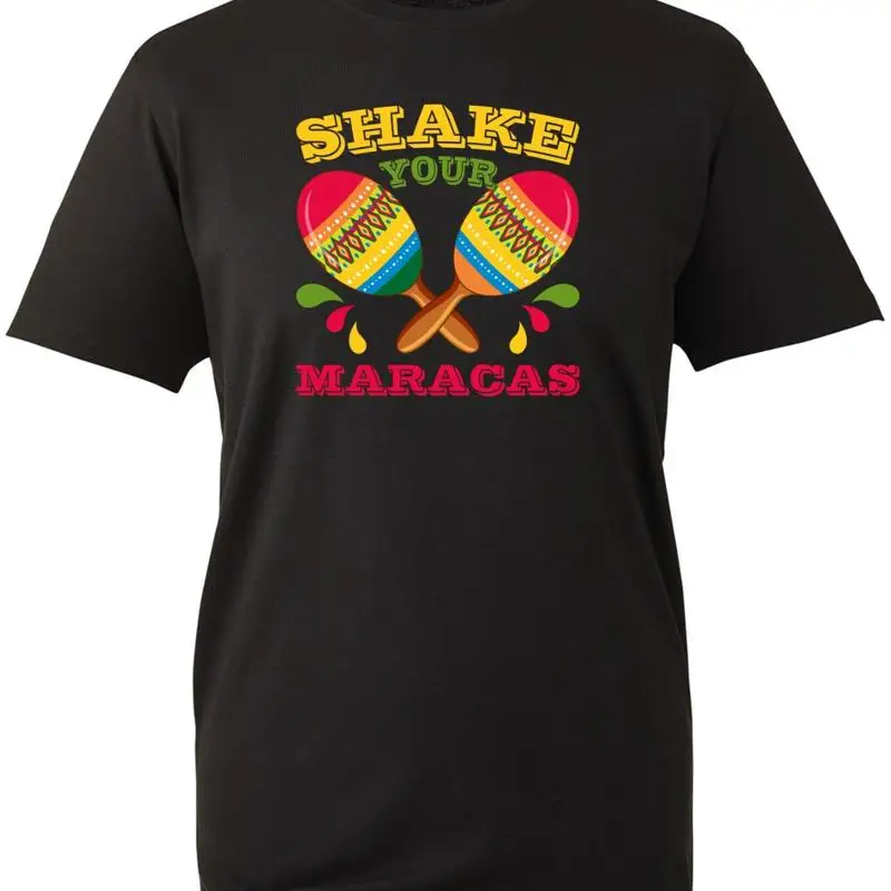 Camiseta Shake Your Maracas, d - Musical Instrument You Shake reseña y precio
