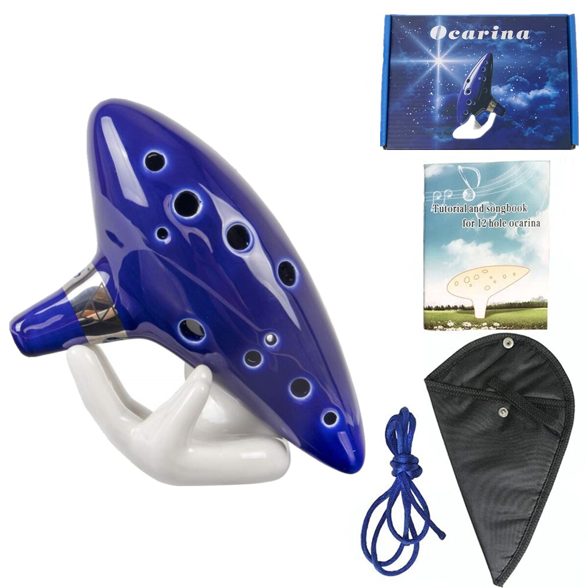 Ocarina de Cerámica Miwayer de - Musical Instrument Book reseña y precio