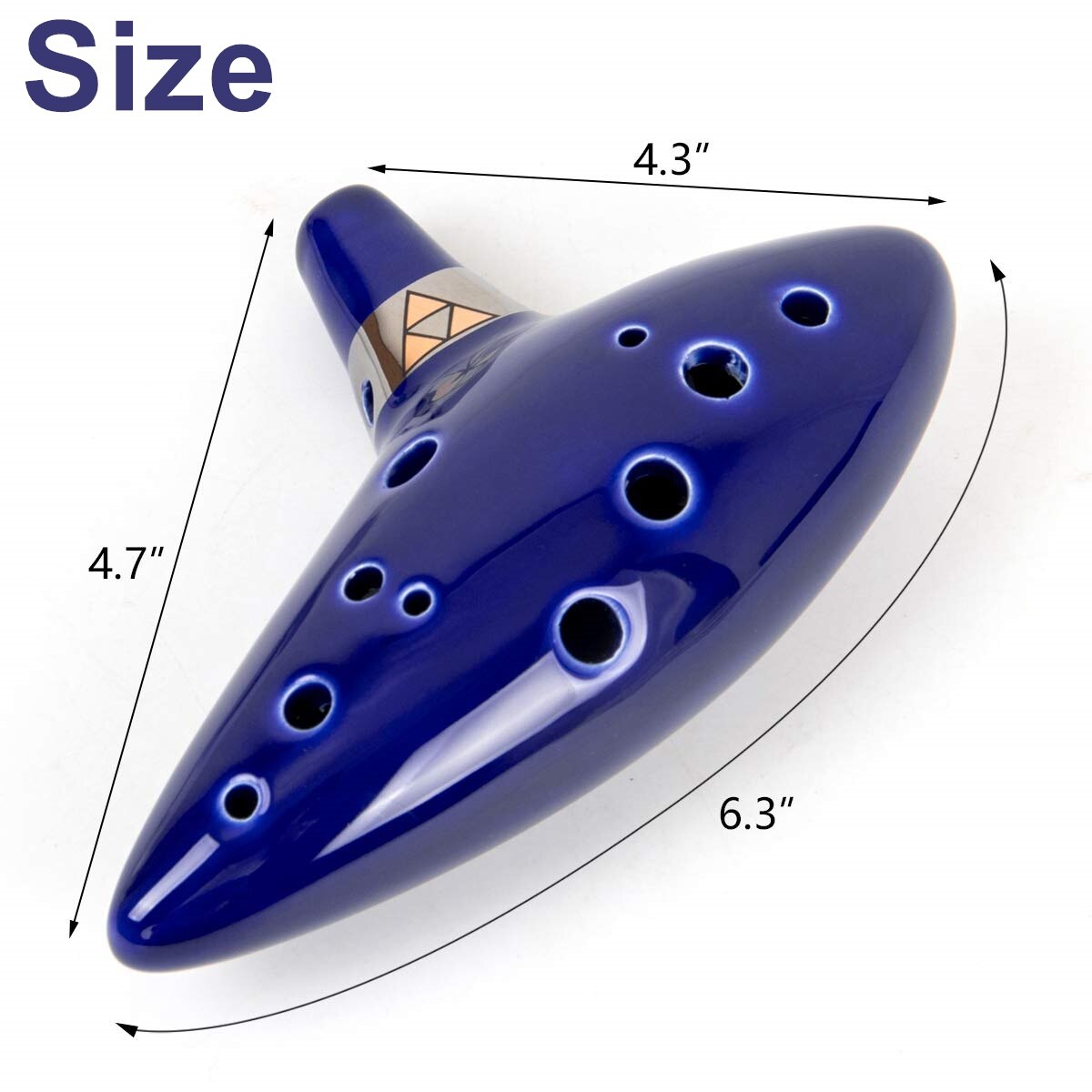 Ocarina de Cerámica Miwayer de - Musical Instrument Book reseña y precio