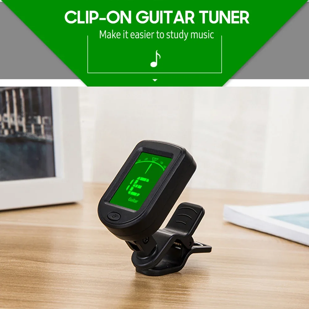 Afinador de guitarra con Clip, - Musical Instrument Art reseña y precio