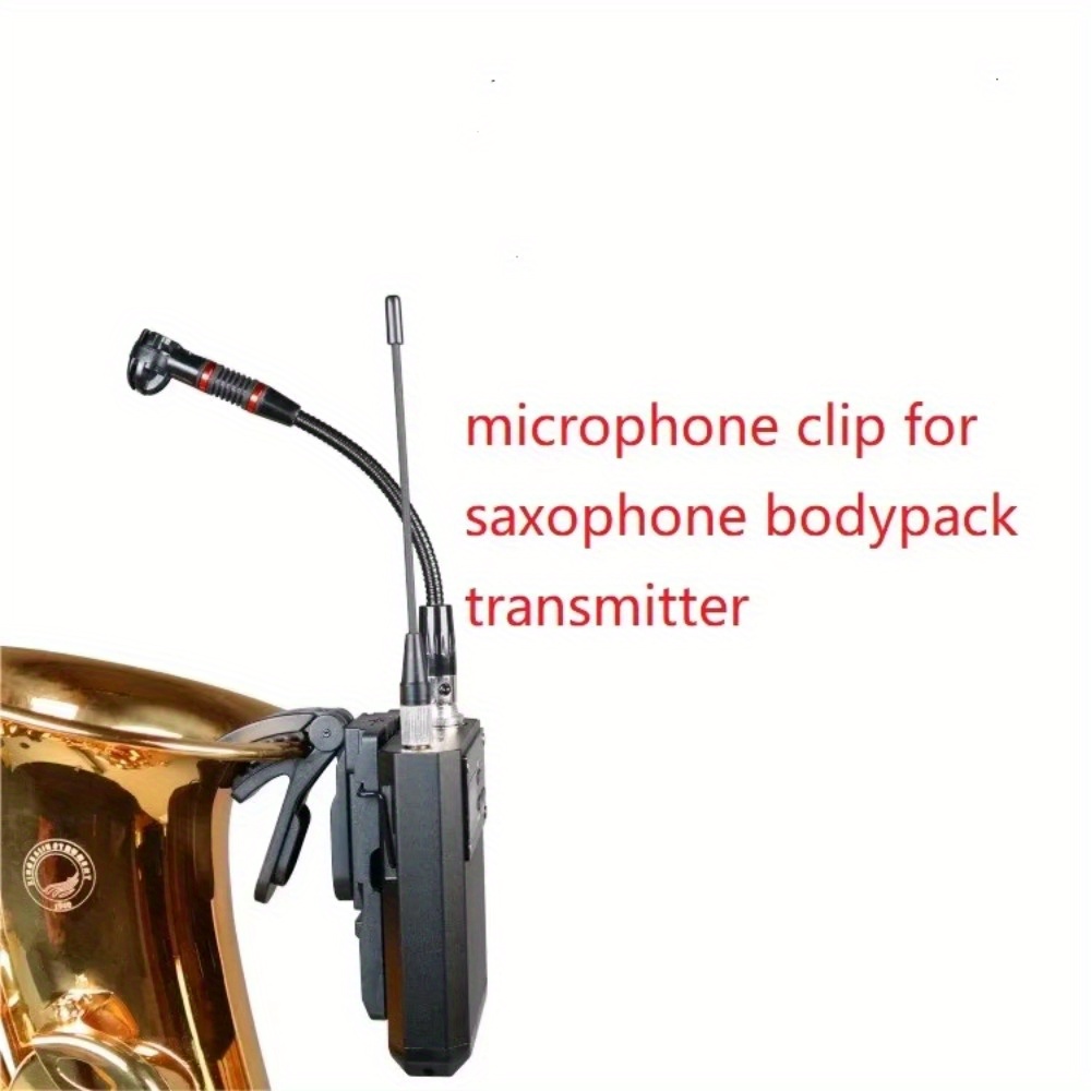 Clip de micrófono para saxofón - Musical Instrument Lyre reseña y precio