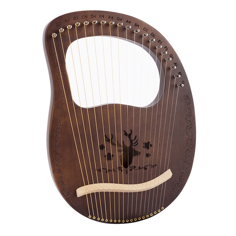 Arpa de Lira de 19 cuerdas, ar - Musical Instrument Lyre reseña y precio