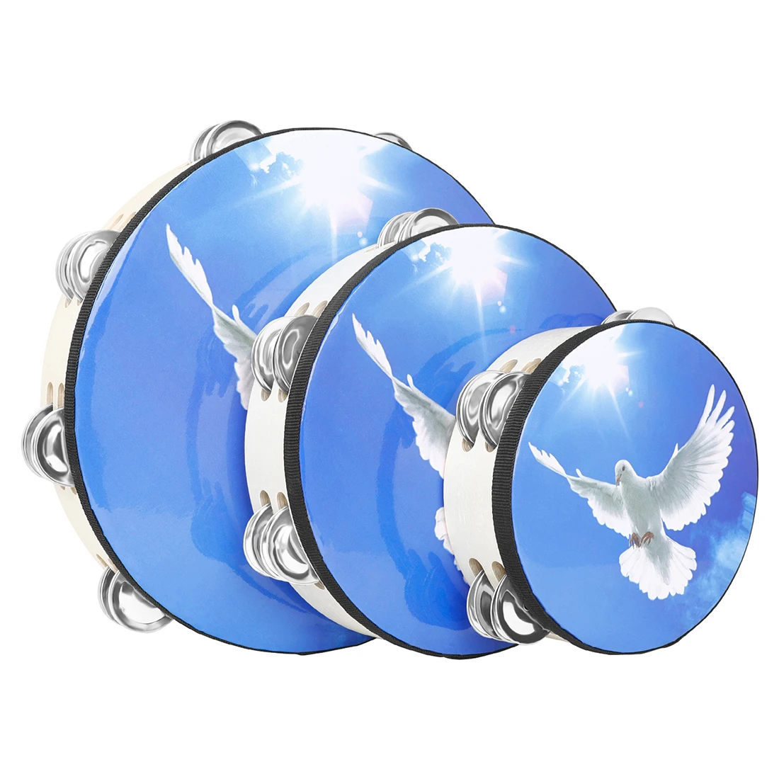 Set de Panderetas de Doble Cap - Musical Instrument You Shake reseña y precio