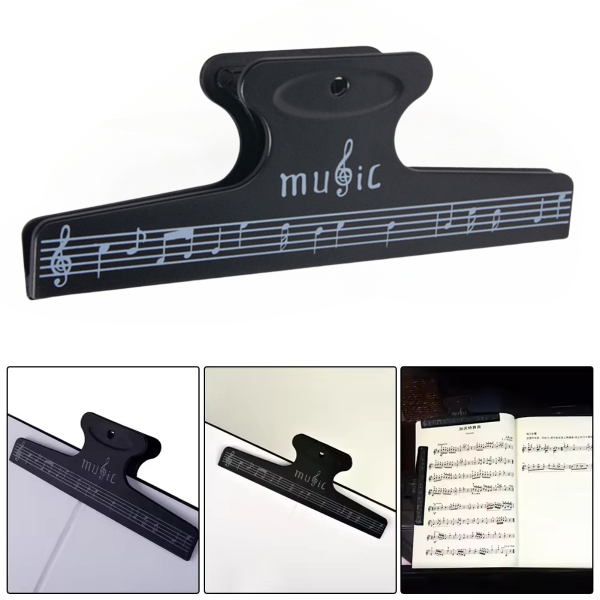 Clips para partituras, página  - Musical Instrument Book reseña y precio