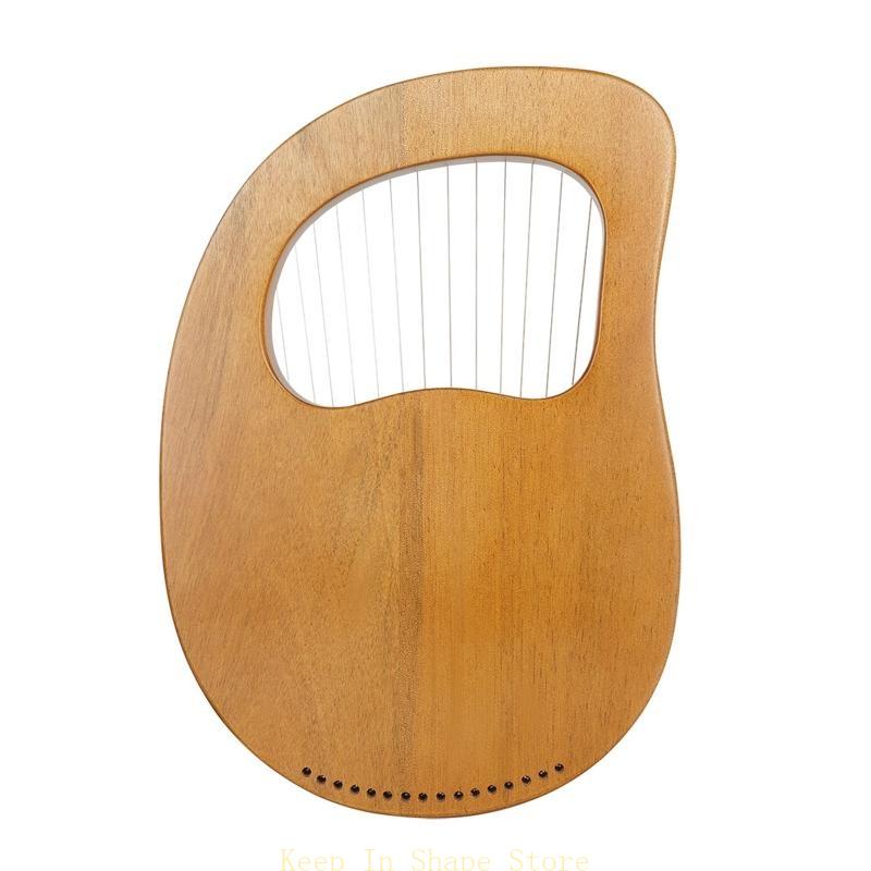 U1JC 16 cadena caoba lyre arpa - Musical Instrument Lyre reseña y precio