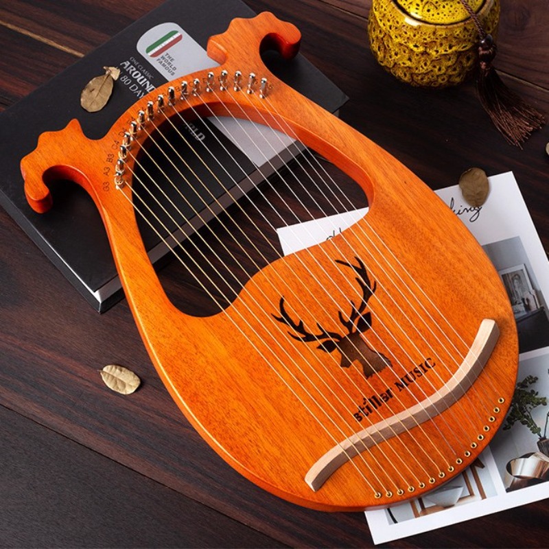 Lira de 16 tonos Antlers, lira - Musical Instrument Lyre reseña y precio