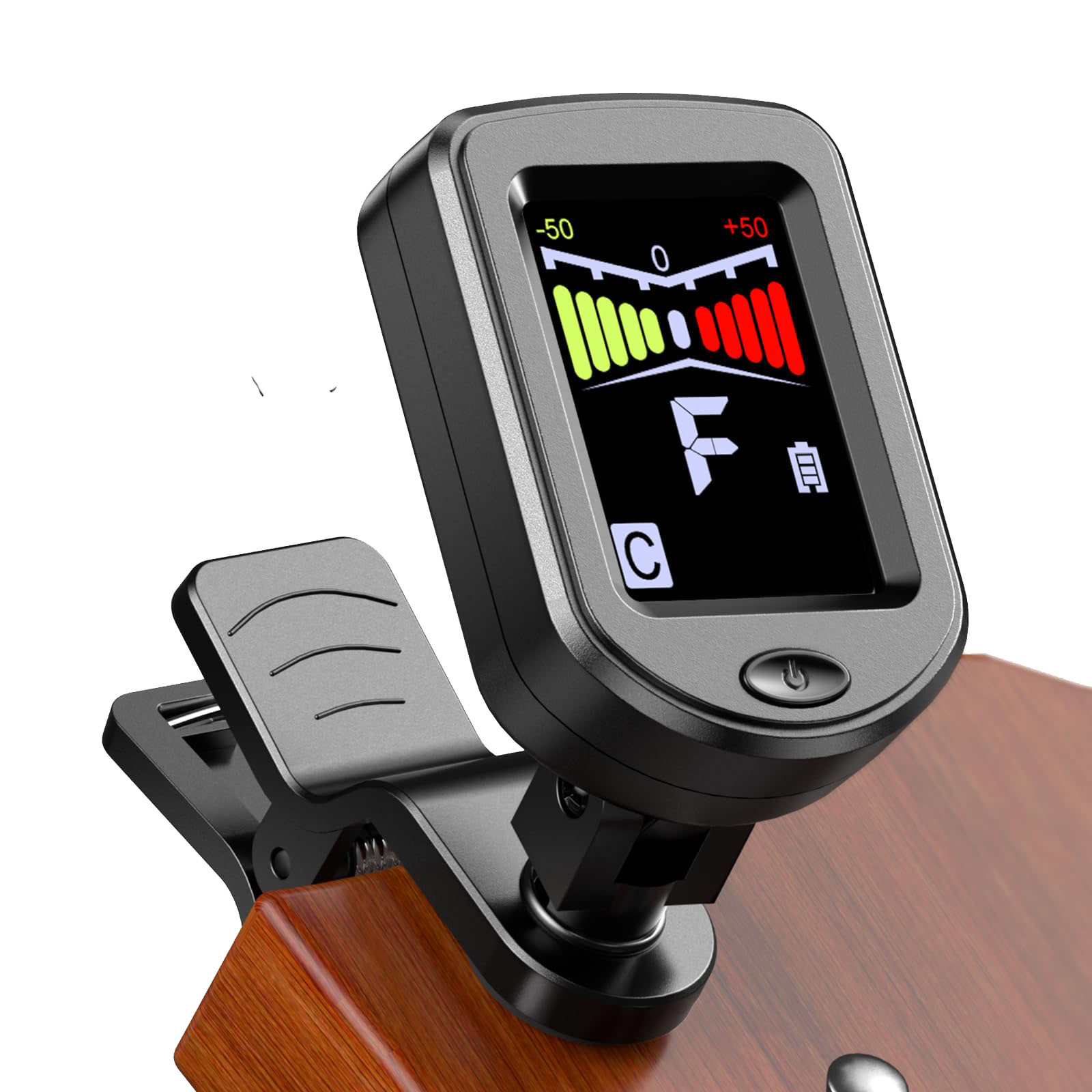Afinador de guitarra con clip  - Musical Instrument Art reseña y precio