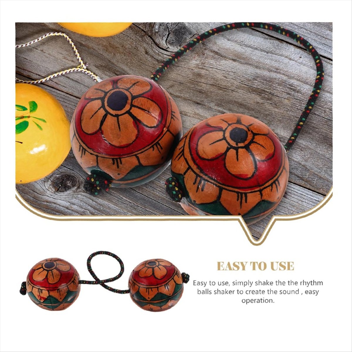 【HOT!TURE】Maracas dibujadas a  - Musical Instrument You Shake reseña y precio